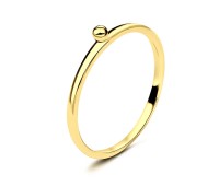 Gold Plated Silver Rings NSR-2875-GP